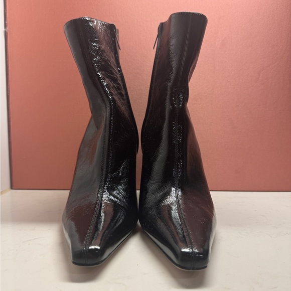 Jimmy Choo Patent Leather Booties - Picture 4 of 8